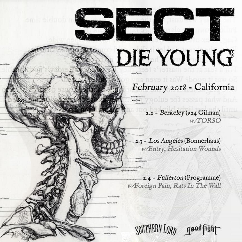 SECT and DIE YOUNG dates