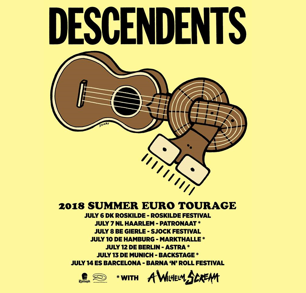DESCENDENTS live shows in Europe