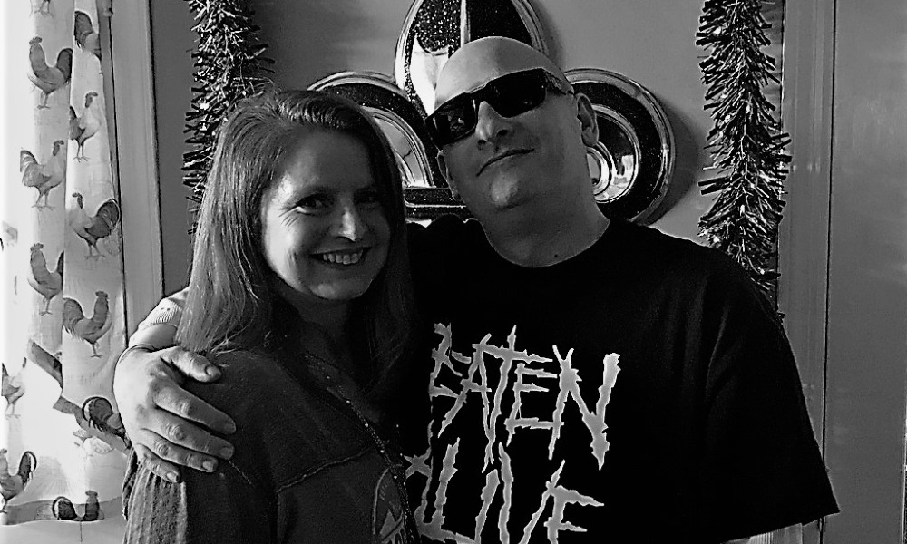 Amy and Steve Black and White Kitchen