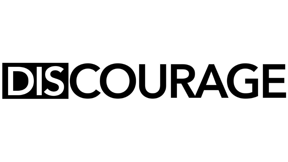 DISCOURAGE logo
