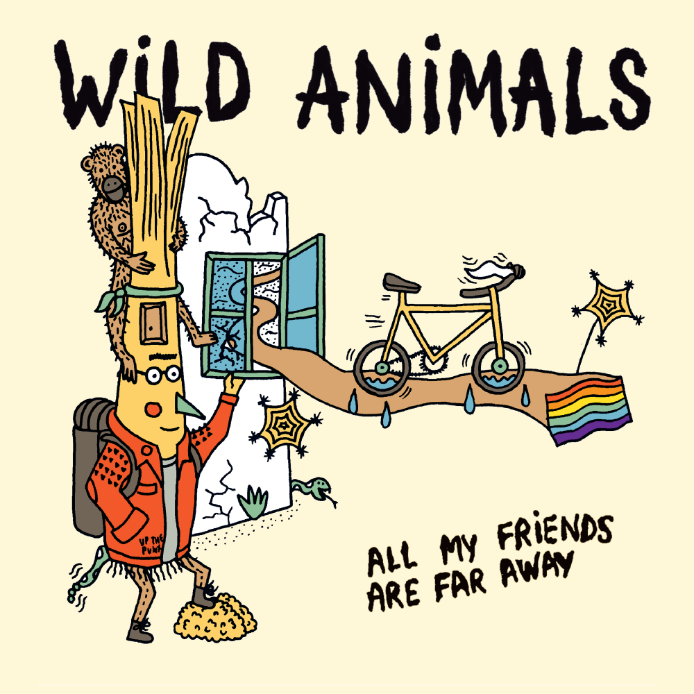 WILD ANIMALS single cover - All My Friends