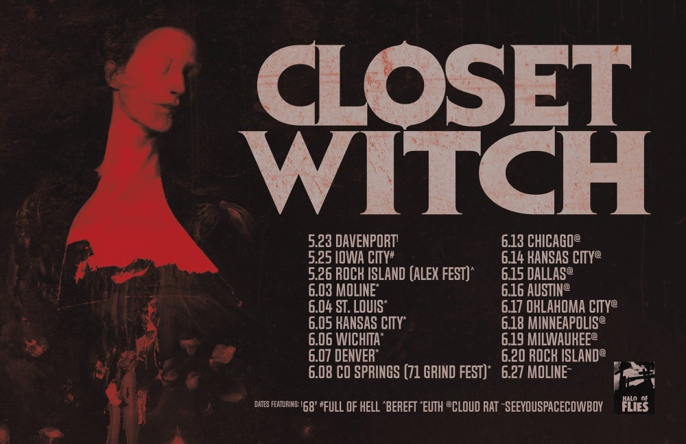 CLOSET WITCH tour dates