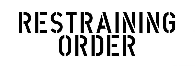 RESTRAINING ORDER logo