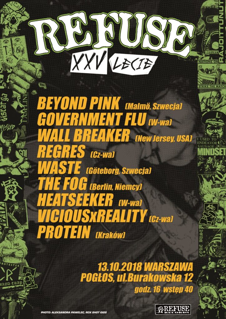 Refuse Records poster