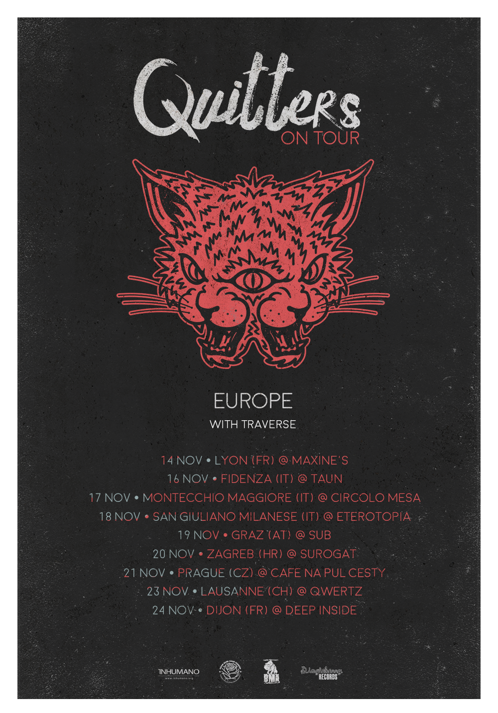 QUITTERS tour