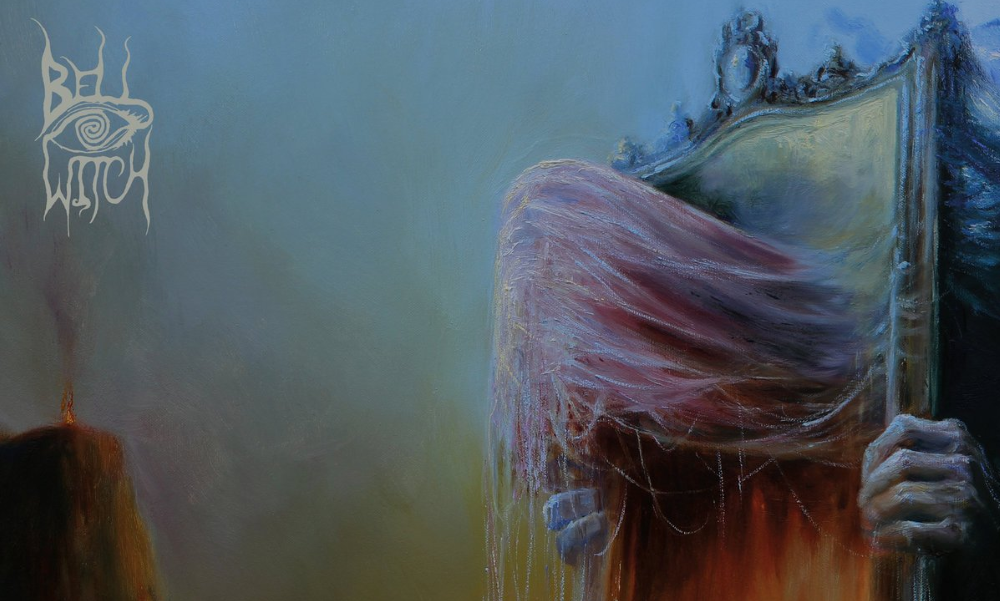 Mirror Reaper cover (BELL WITCH) - "Essence of Freedom" painting by Polish artist Mariusz Lewandowski, inspired by Zdzisław Beksiński