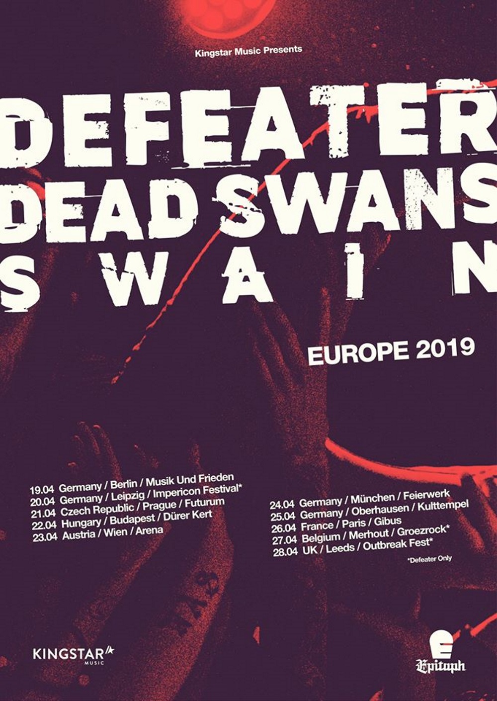 DEFEATER Euro tour 2019!