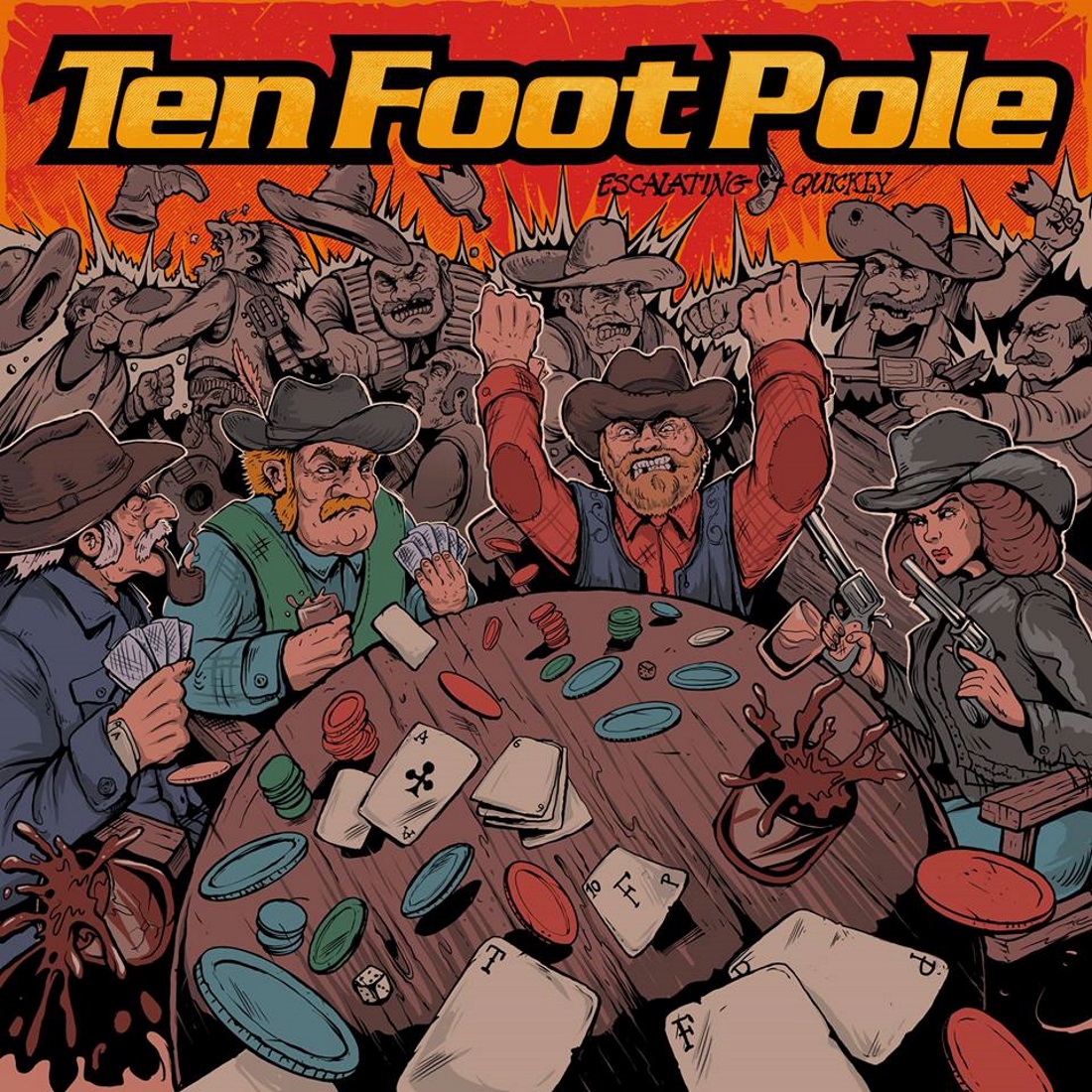 TEN FOOT POLE!
