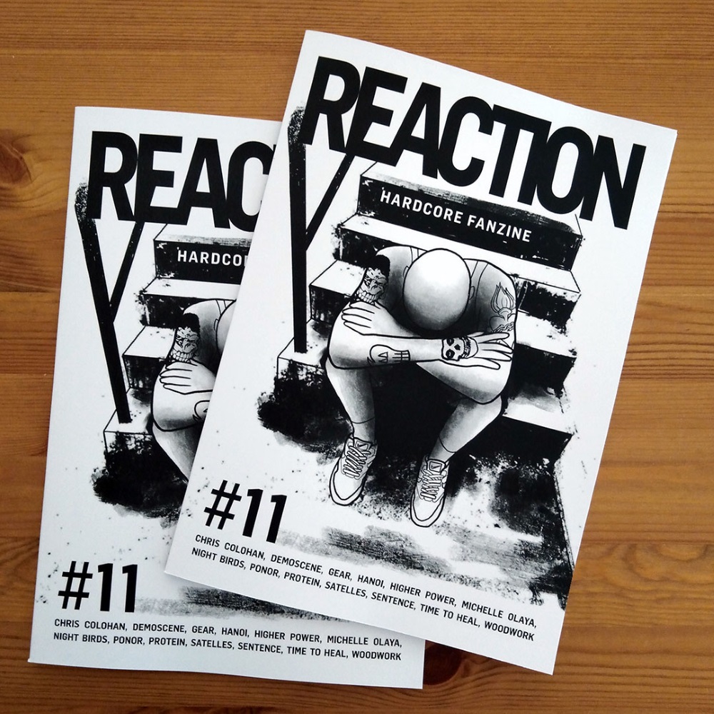 REACTION hardcore fanzine #11