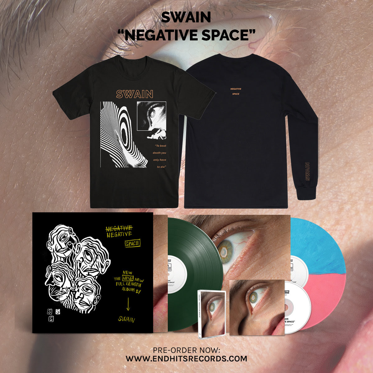 SWAIN promo - negative space single