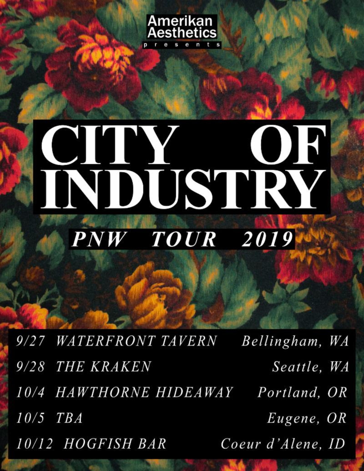 CITY OF INDUSTRY tour