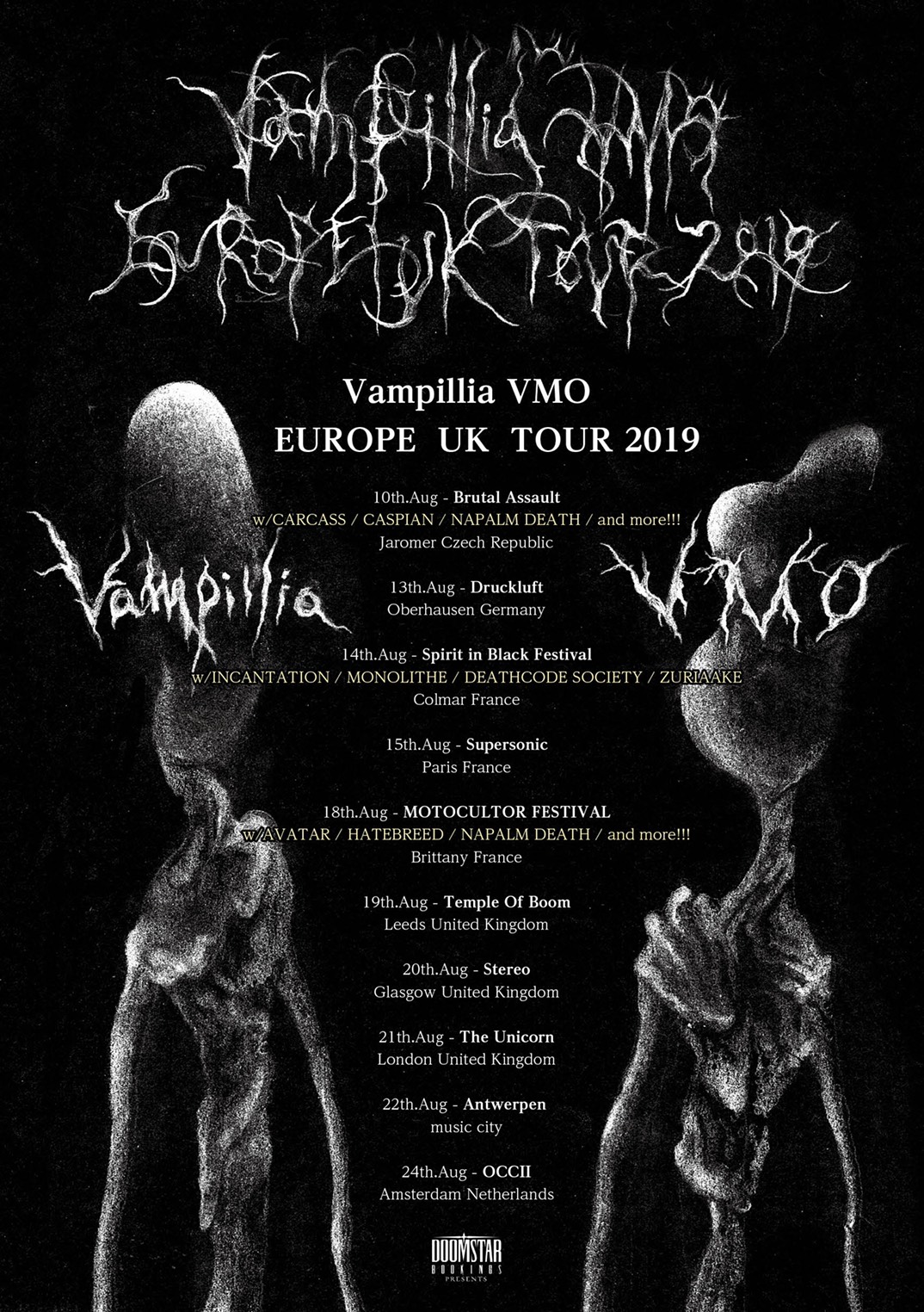 VAMPILLIA tour