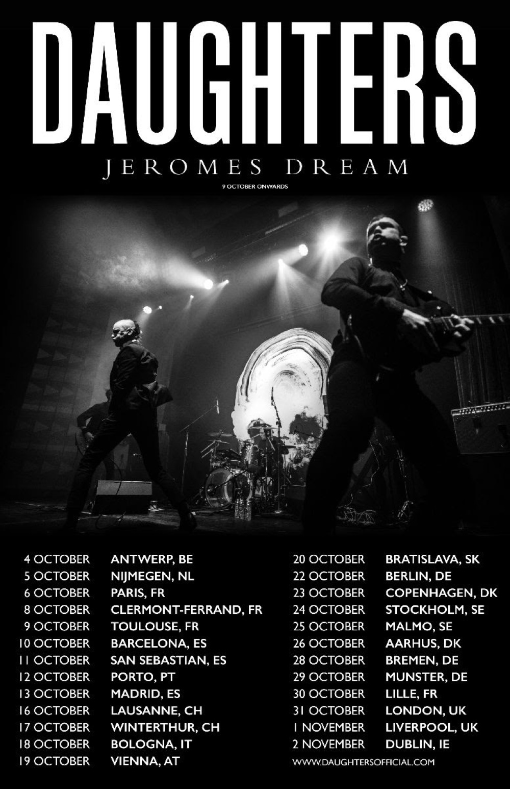 JEROMES DREAM euro tour