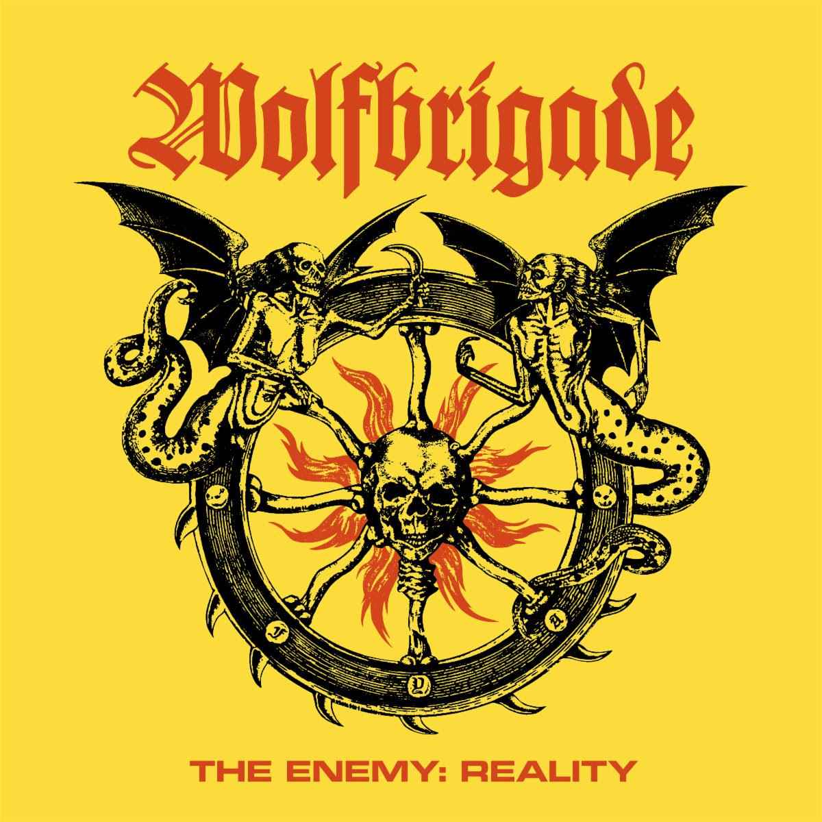 WOLFBRIGADE cover - the reality enemy