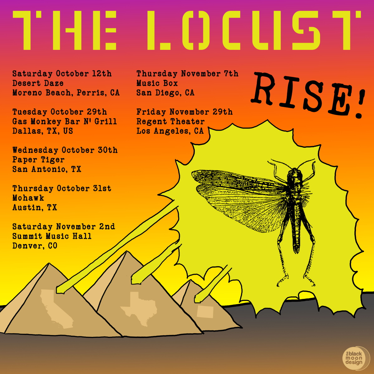 THE LOCUST live shows!