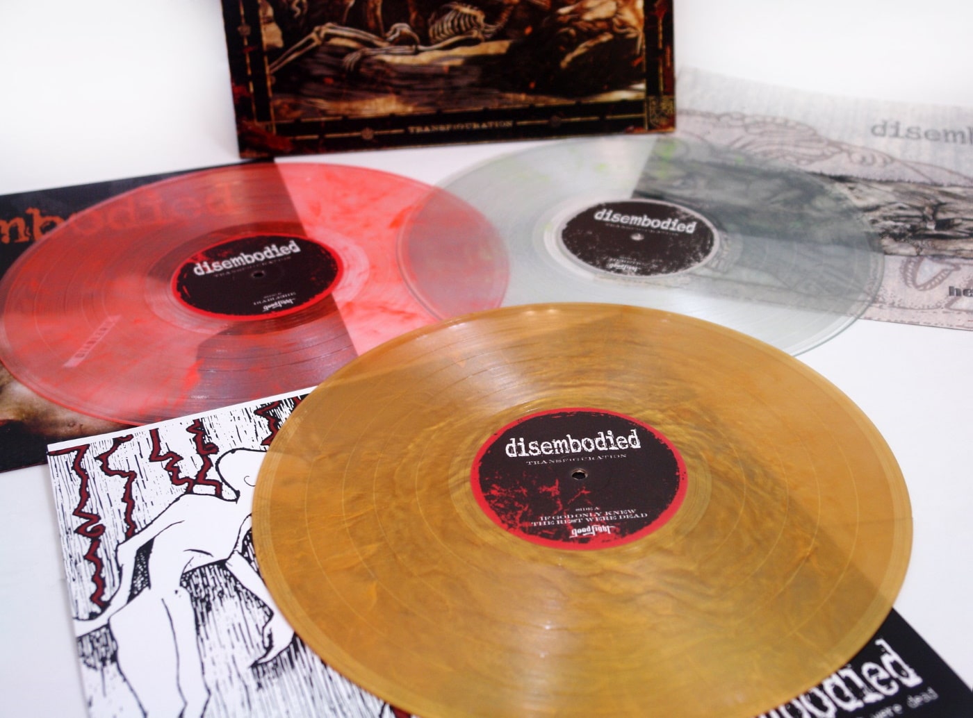 DISEMBODIED new collection of vinyls