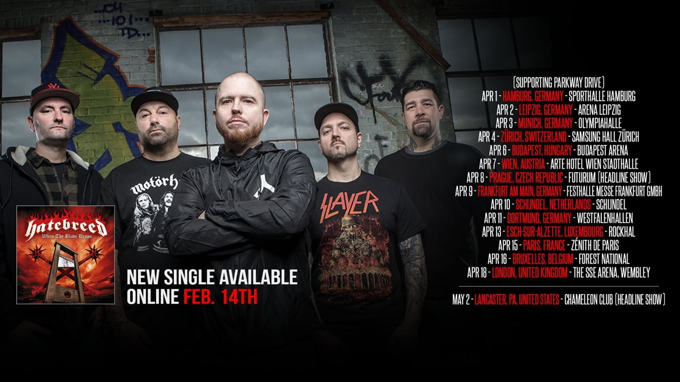 HATEBREED live shows