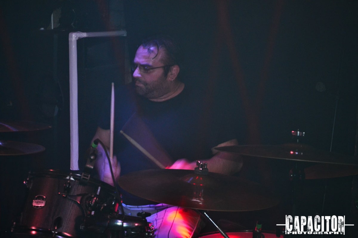 Afyerburn drummer by Photo by Capacitor Photography