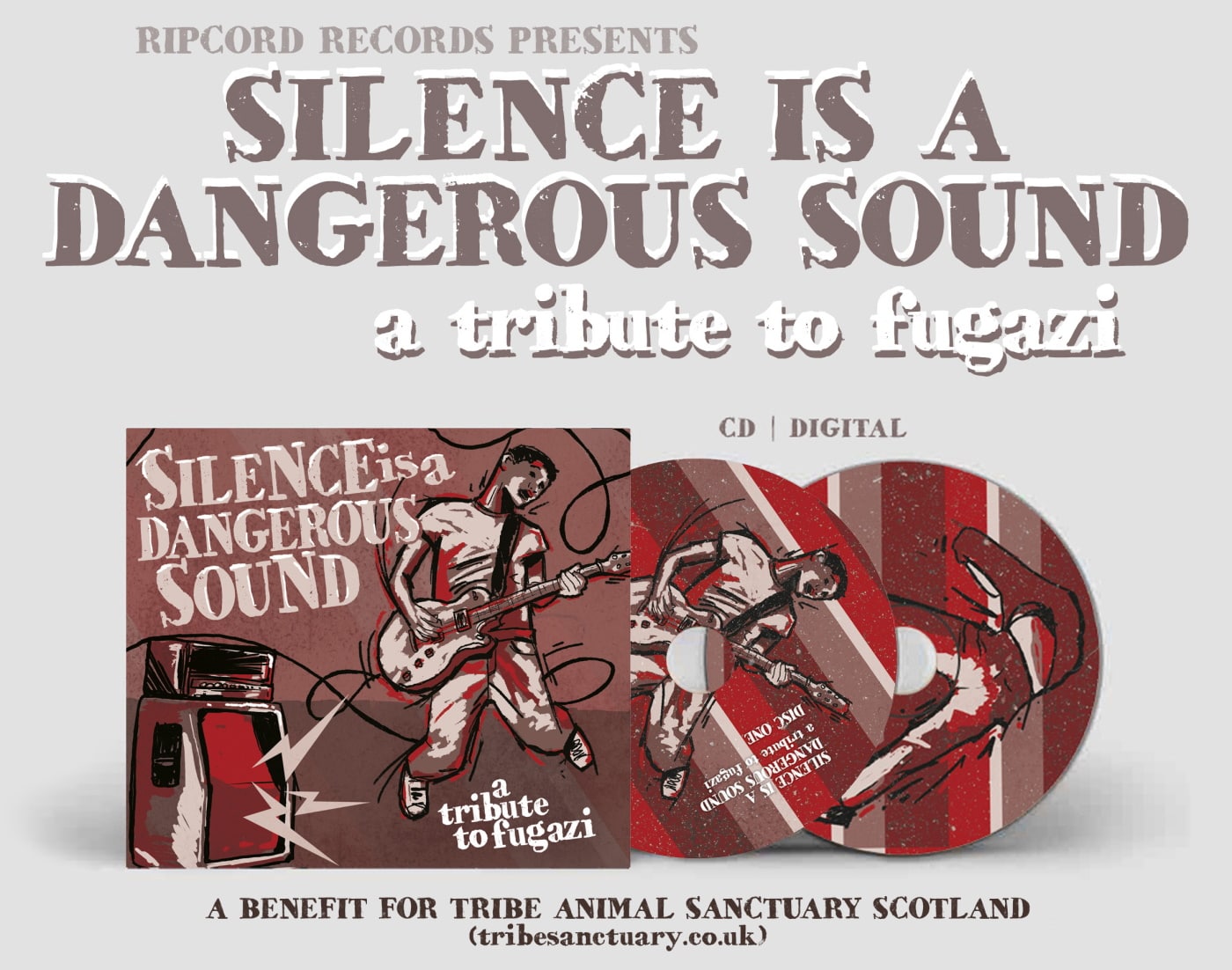 Fugazi Tribute promo - Ripcord Records