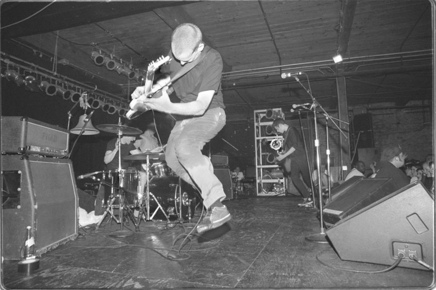 Fugazi live at Masquerade, Atlanta, GA, 3.29.96 - photo by Molly Stevens