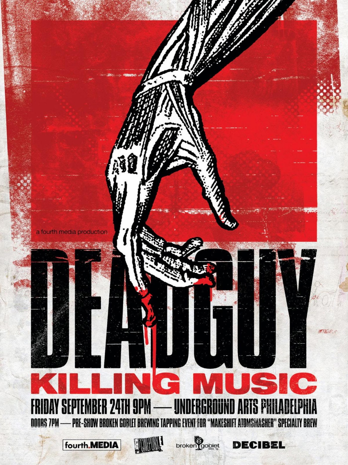 Killing Music: the official documentary celebrating infamous New Jersey noise-driven hardcore antagonizers DEADGUY coming up!