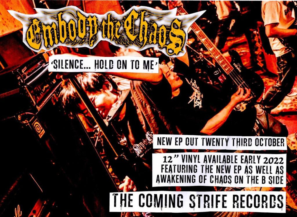 Straight edge metalcore / metallic hardcore pack EMBODY THE CHAOS share