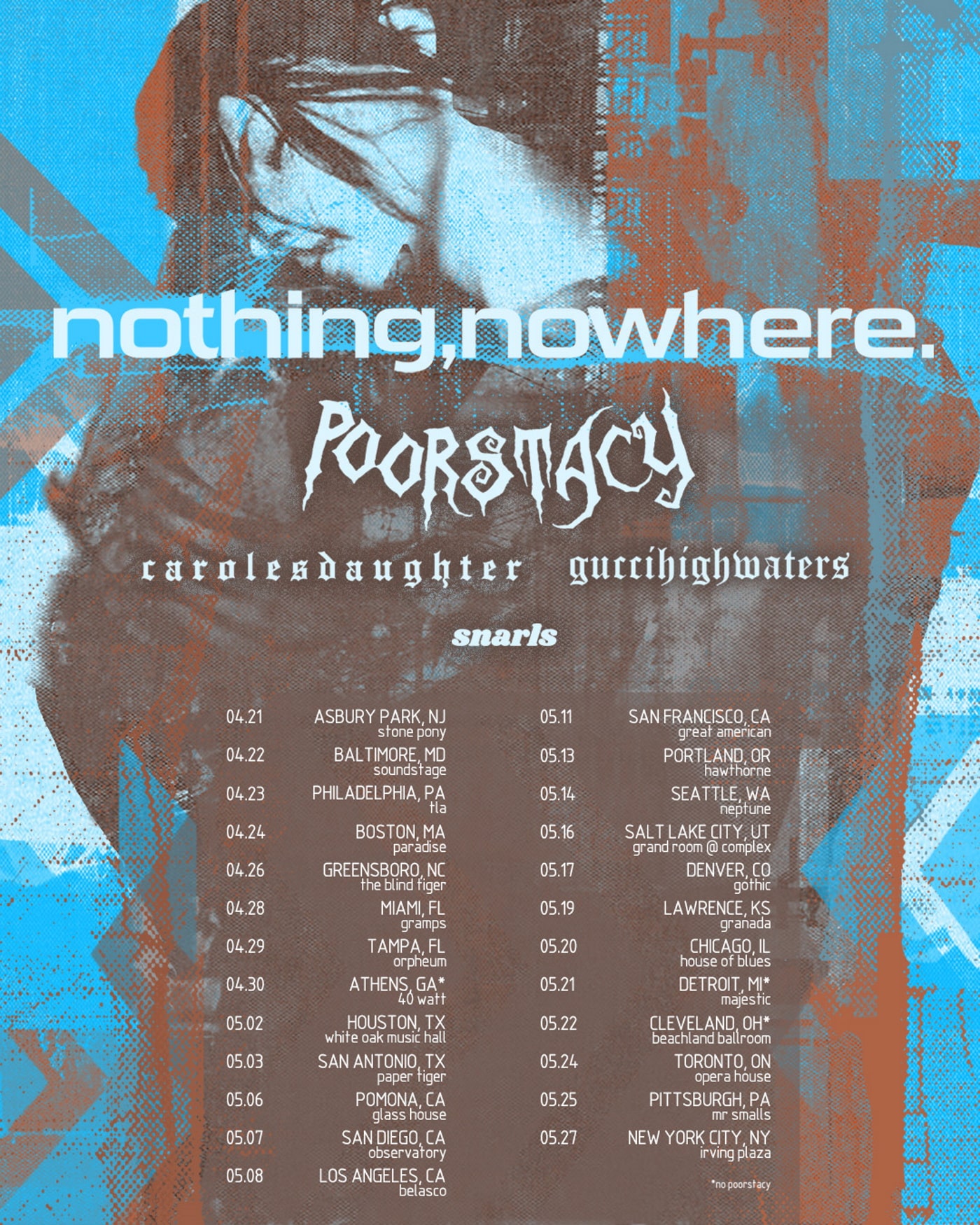 Nothing Nowhere tour min