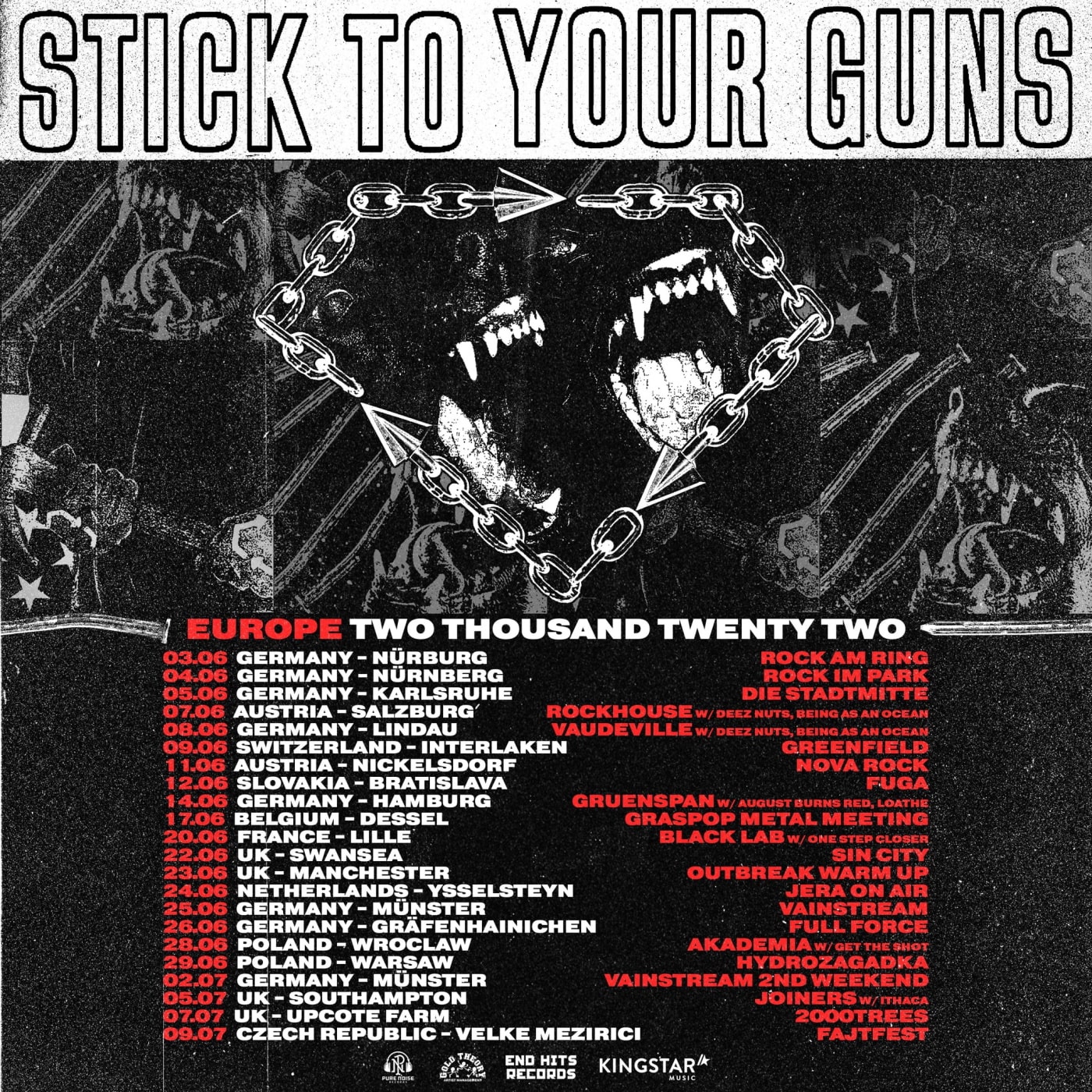 STICK TO YOUR GUNS