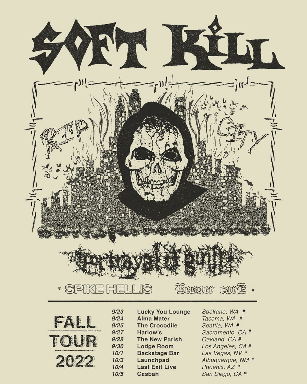 Soft Kill tour