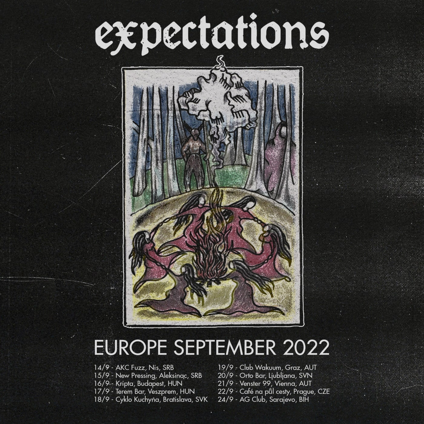 Expectations European tour