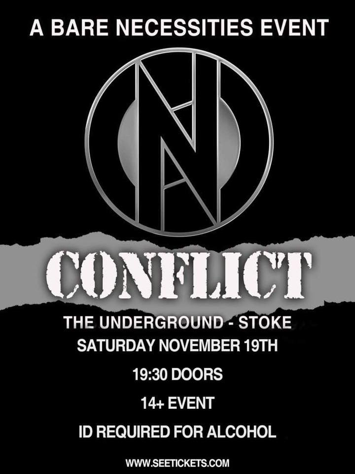 CONFLICT + WASTED LIFE + SENSELESS show