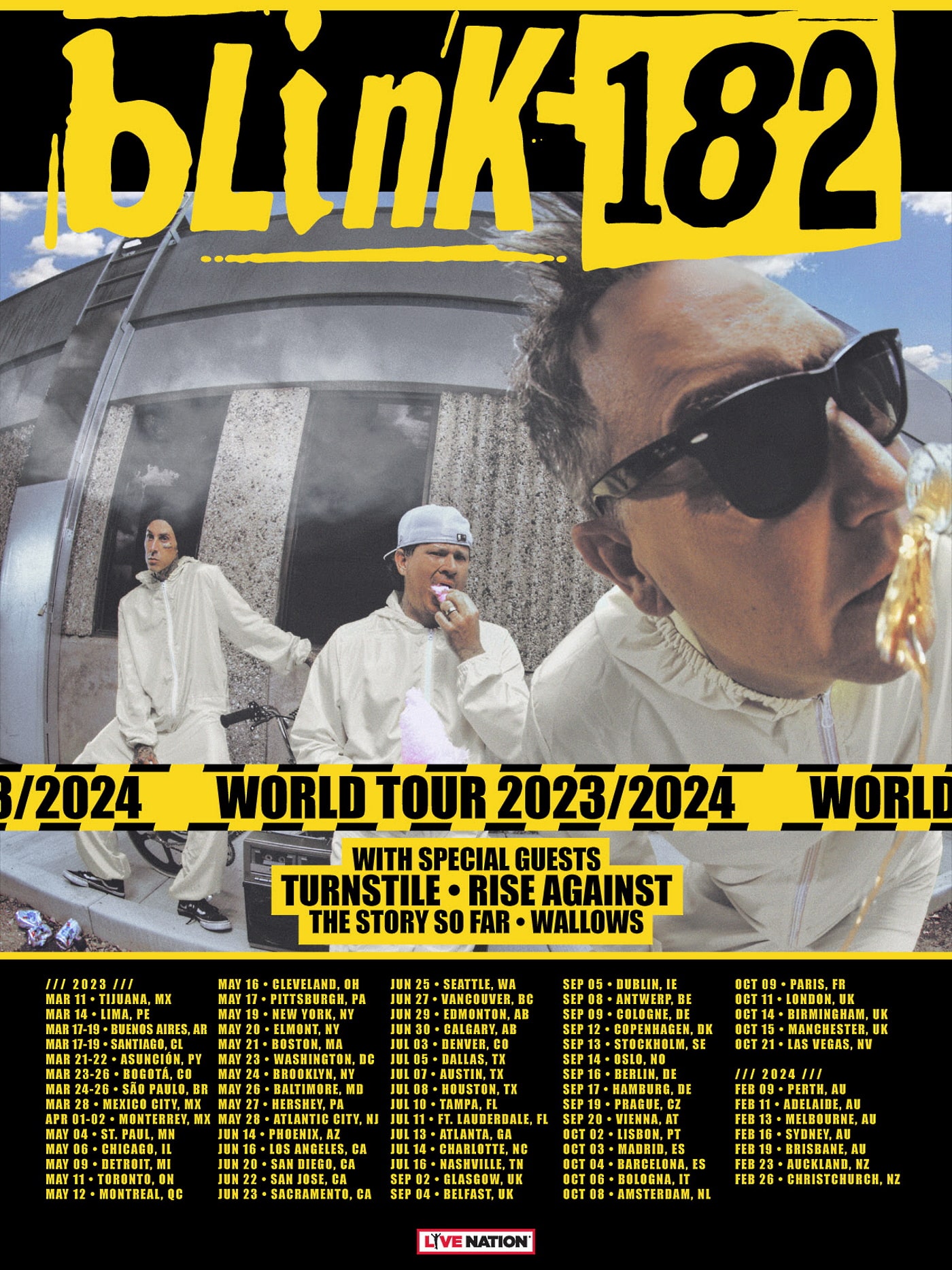 BLINK tour dates
