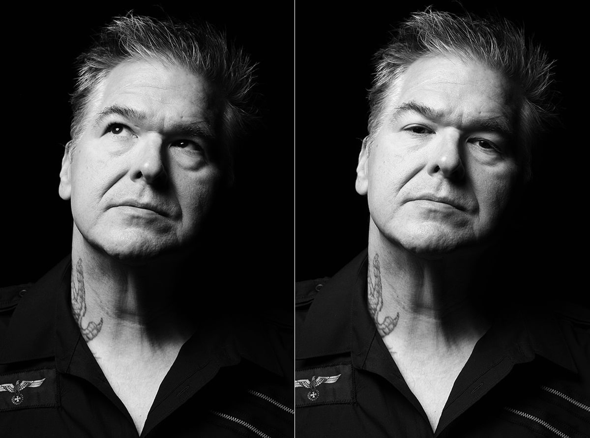 CRIME SCENE (by Jerry from Poison Idea, Pieter from Toxic Shock) premiere new single "Never Stop" 3 Jerry by J.A. Areta Goñi (JUXE