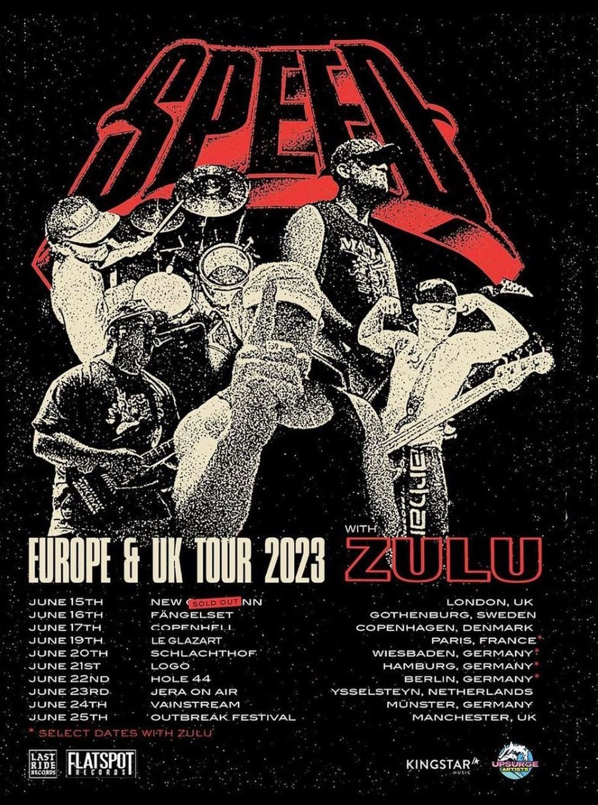 ZULU and SPEED on tour