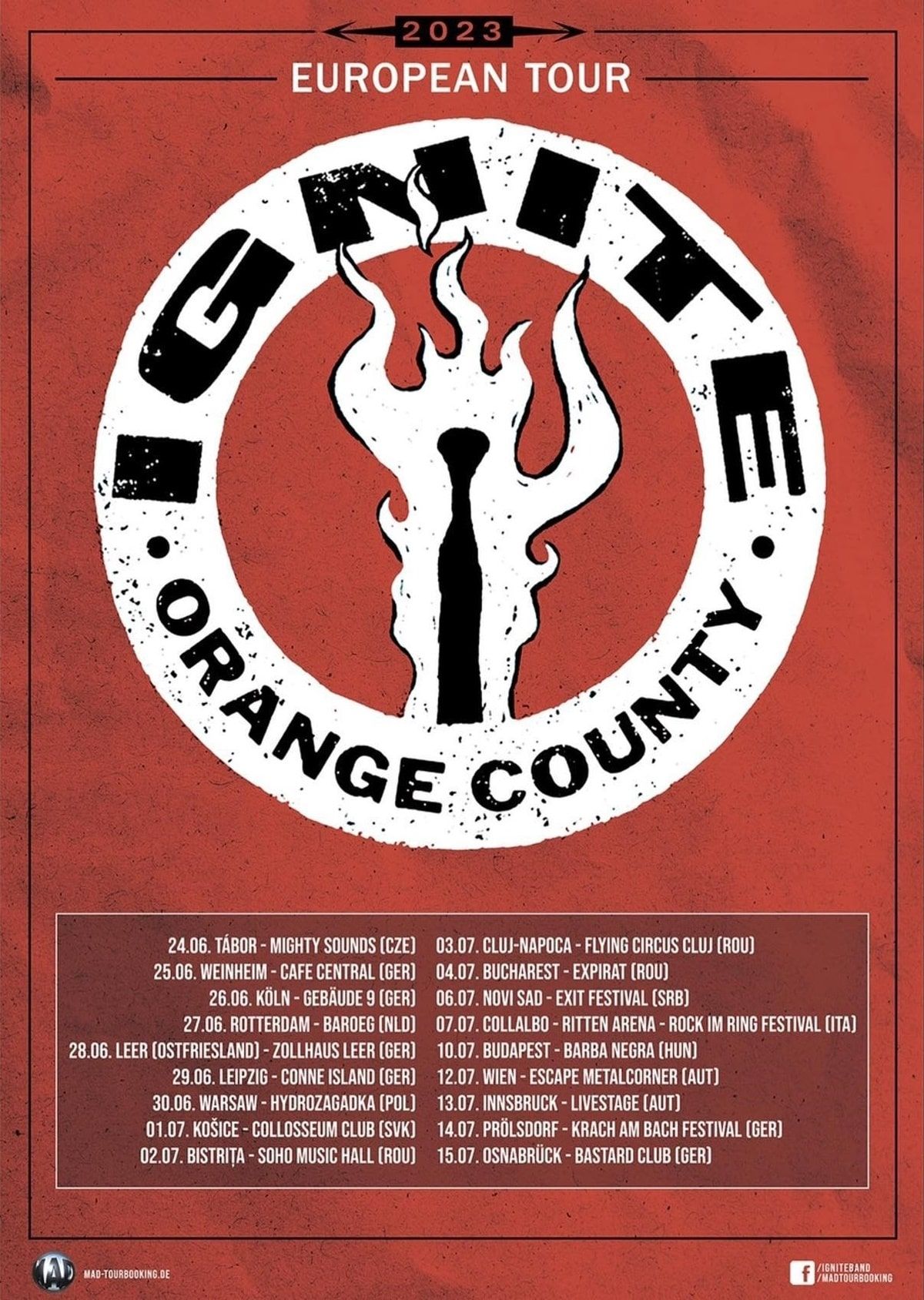 Ignite tour dates