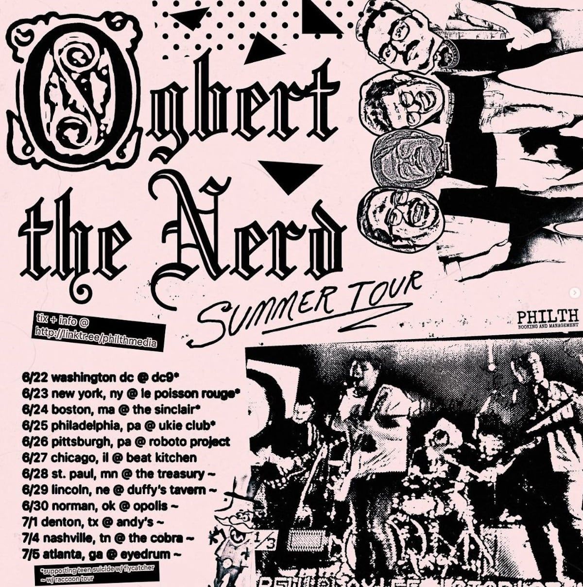 Ogbert the Nerd tour