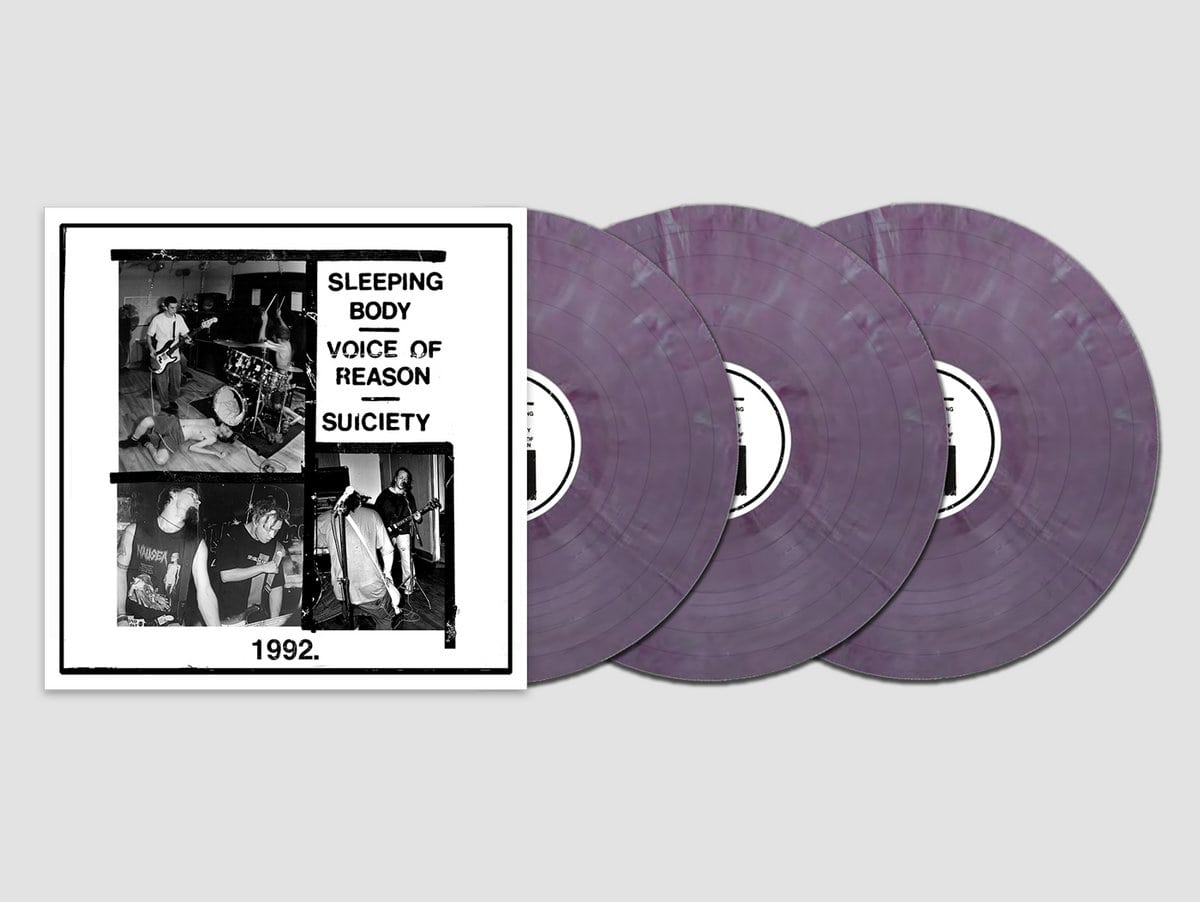 SLEEPING BODY-VOICE OF REASON-SUICIETY SPLIT COVER