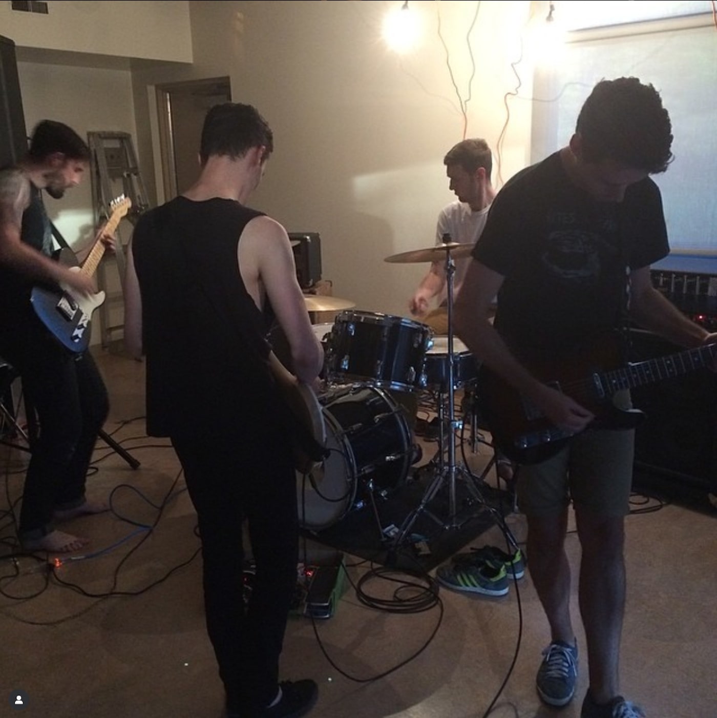 From one of our last shows (Ghost Throats, 2014)