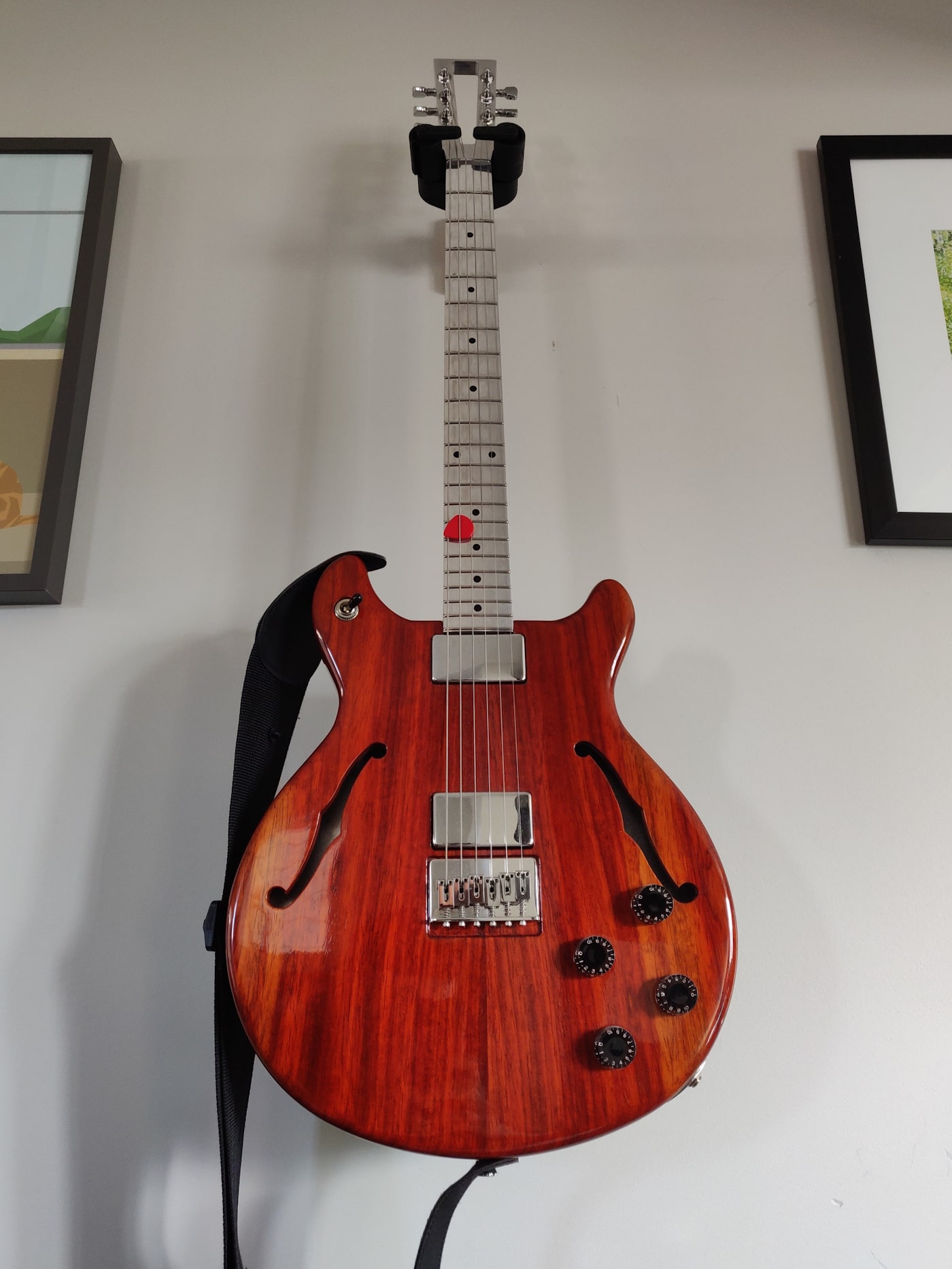 The guitar in my living room