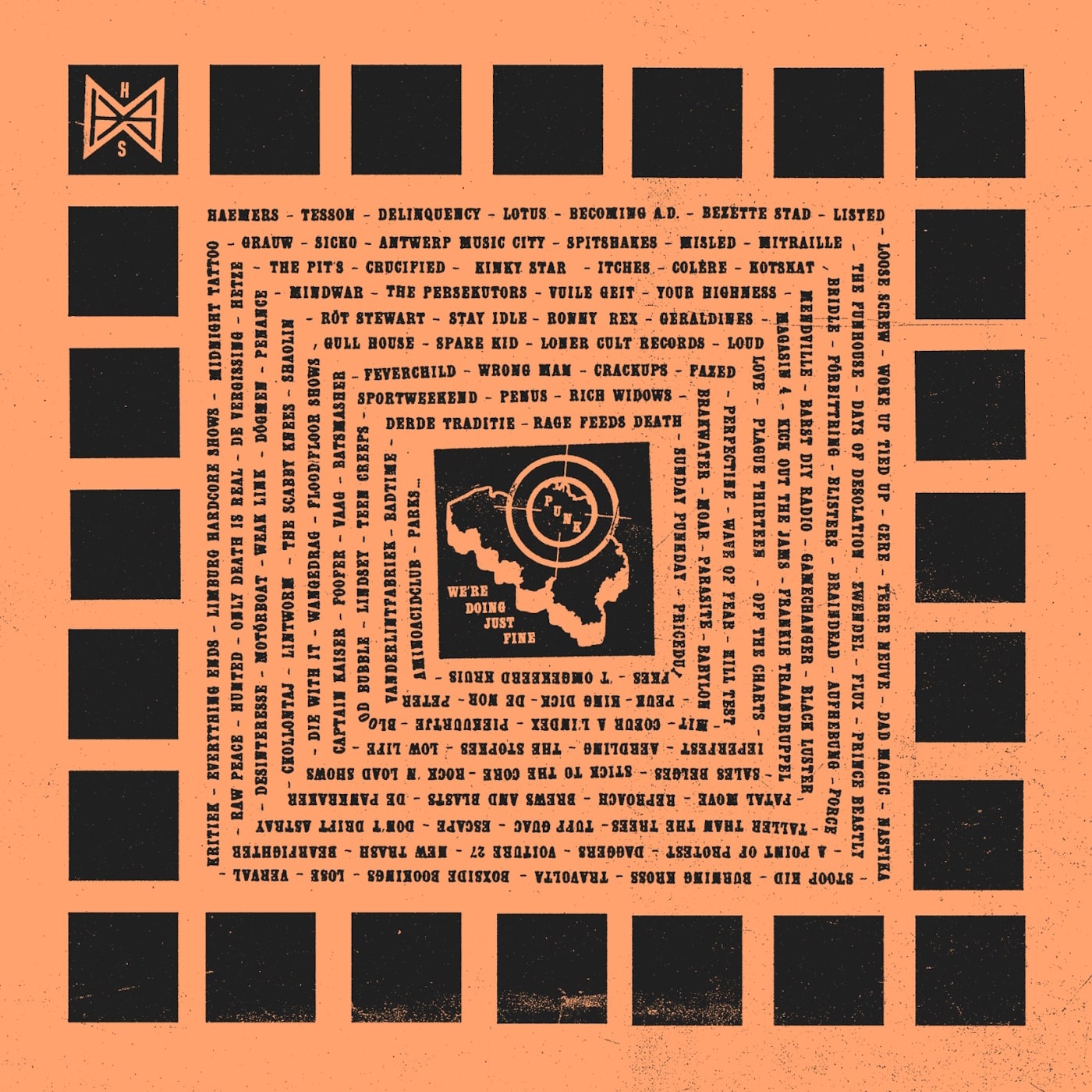 HEADSHRINKER mark their place in a thriving northern Belgian hardcore scene with their self-titled debut 1 Headshrinker