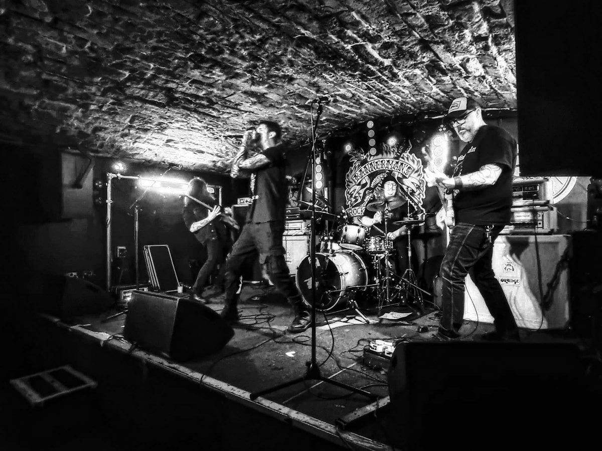 Crusty sludge punks AVL tackle solidarity, refusing exploitation, and staying human under pressure on their new EP 2 AVL