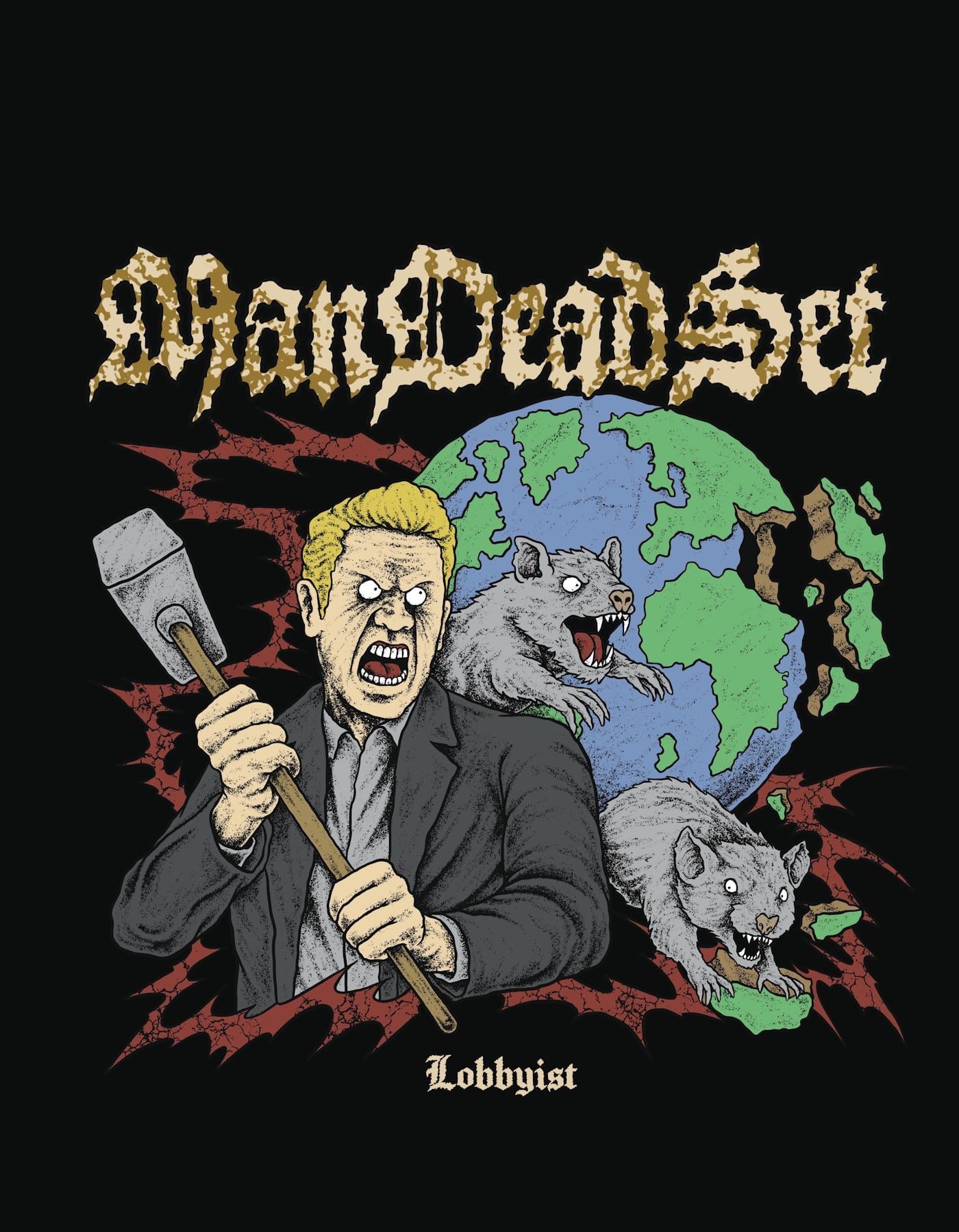 Kuala Lumpur hardcore pack MAN DEAD SET return with new EP “Lobbyist”, aimed at power, pretence, and everyday pressure 2 Man Dead Set