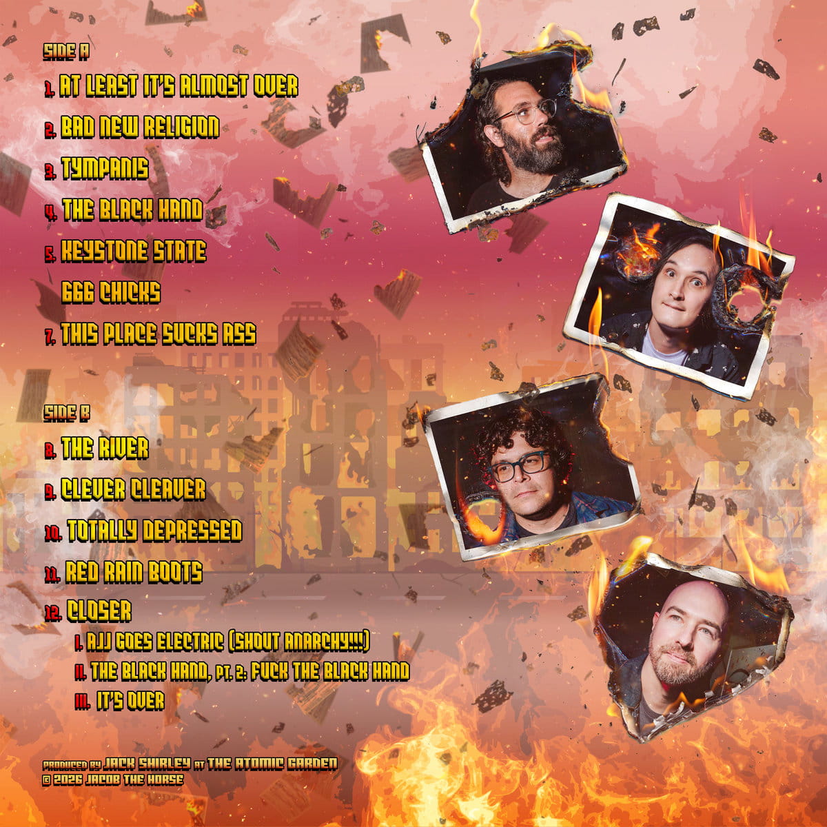 JACOB THE HORSE fire off “Bad New Religion” ahead of At Least It’s Almost Over 3 Jacob the Horse