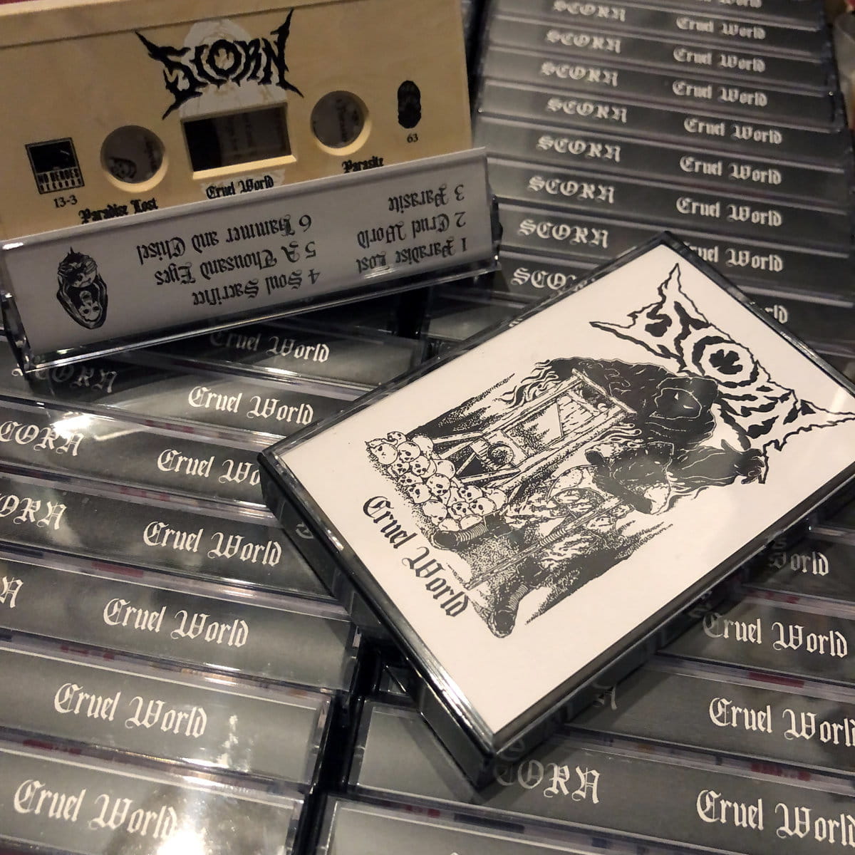 Brace for impact: SCORN’s debut EP “Cruel World” is here! 4 SCORN