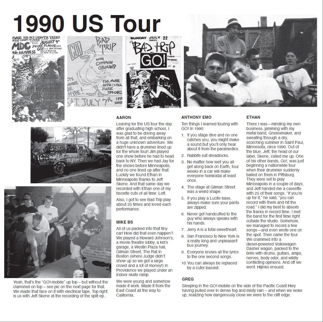Behind the gatefold reissue of GO!'s 1989-91 New York hardcore recordings after thirty years out of print 8 GO!