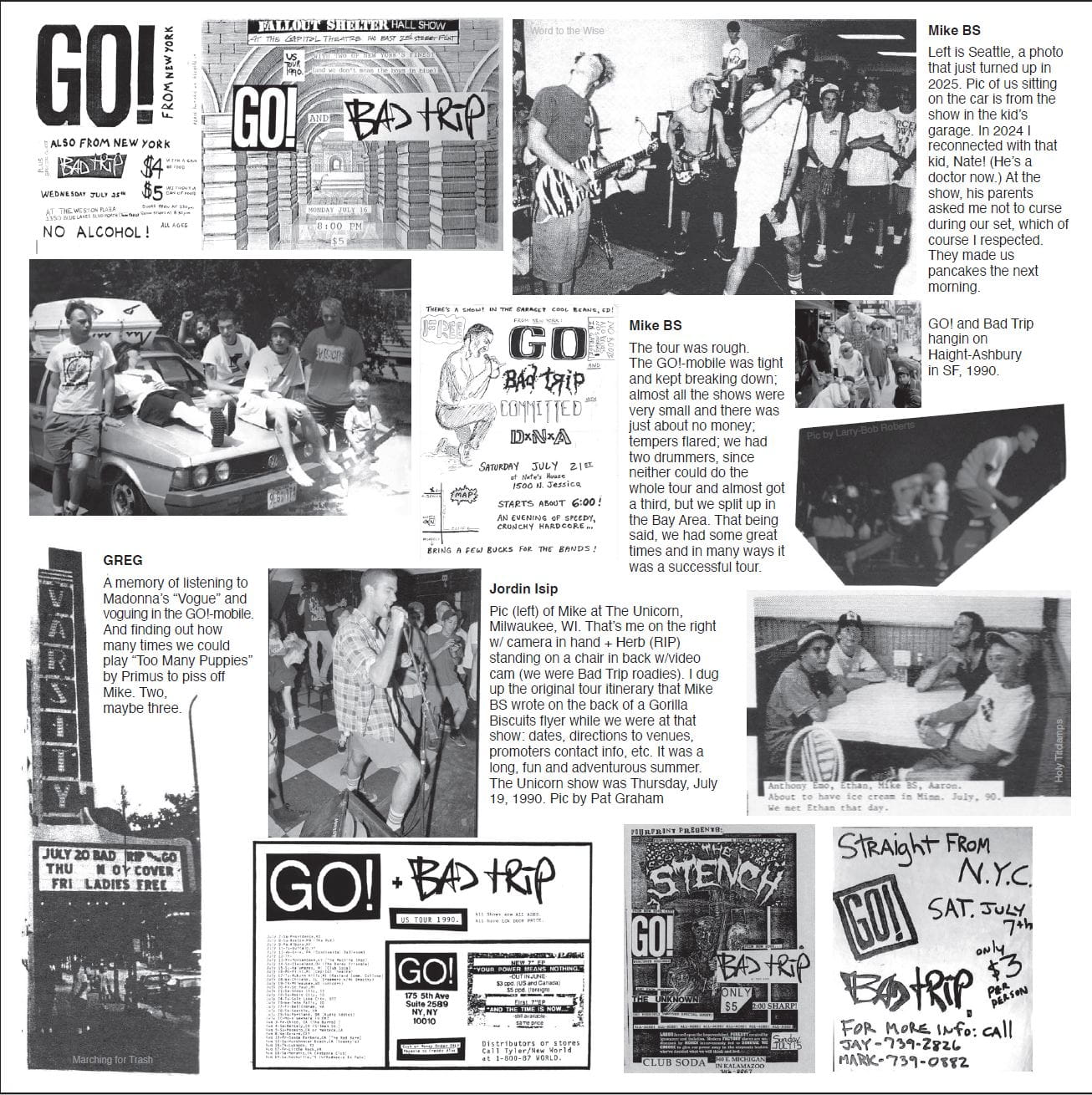Behind the gatefold reissue of GO!'s 1989-91 New York hardcore recordings after thirty years out of print 9 GO!