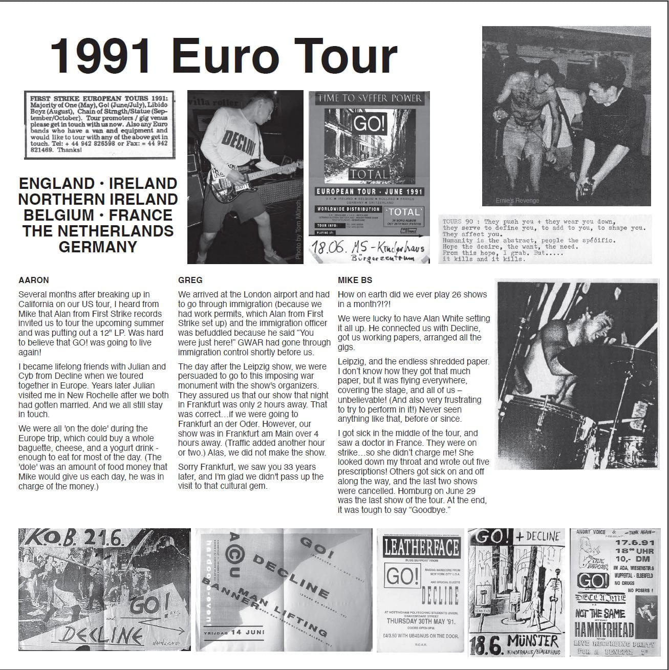 Behind the gatefold reissue of GO!'s 1989-91 New York hardcore recordings after thirty years out of print 10 GO!