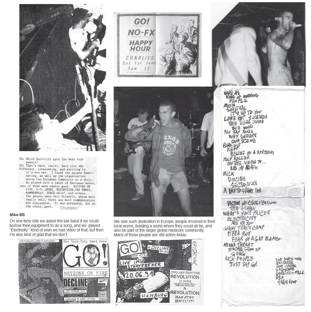 Behind the gatefold reissue of GO!'s 1989-91 New York hardcore recordings after thirty years out of print 11 GO!