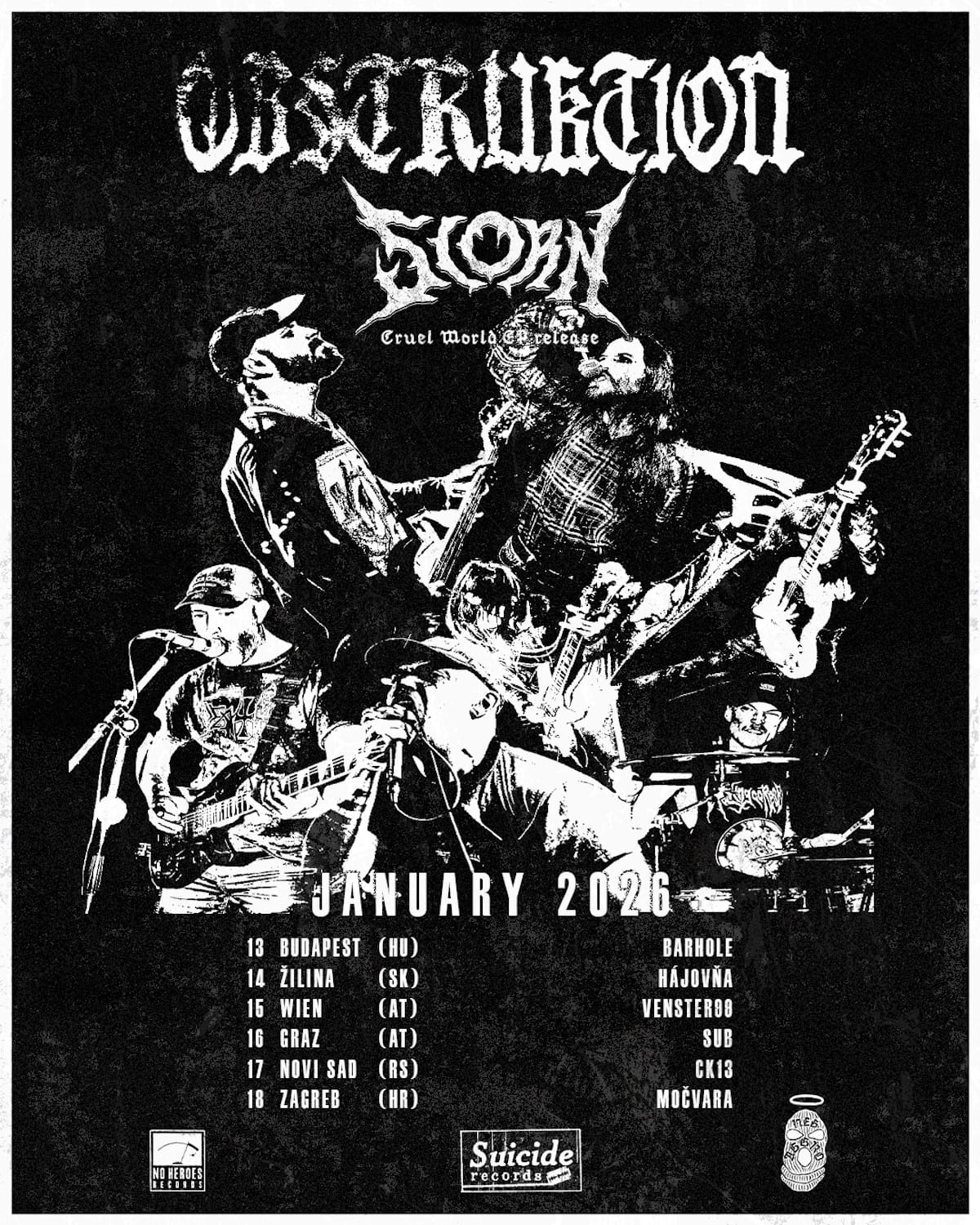 Brace for impact: SCORN’s debut EP “Cruel World” is here! 2 SCORN