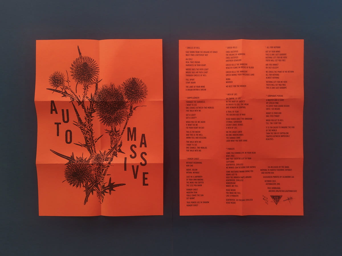 Into Thessaloniki's DIY underground, with noise sludge grinders AUTOMASSIVE 2 Automassive